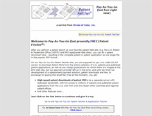 Tablet Screenshot of pay.patentfetcher.com