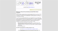 Desktop Screenshot of patentfetcher.com